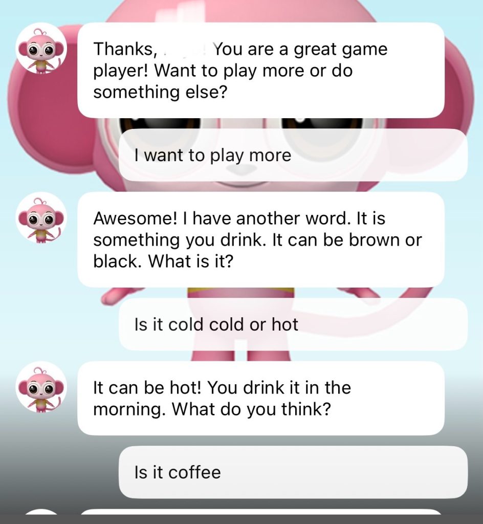 AI英会話でのゲーム7