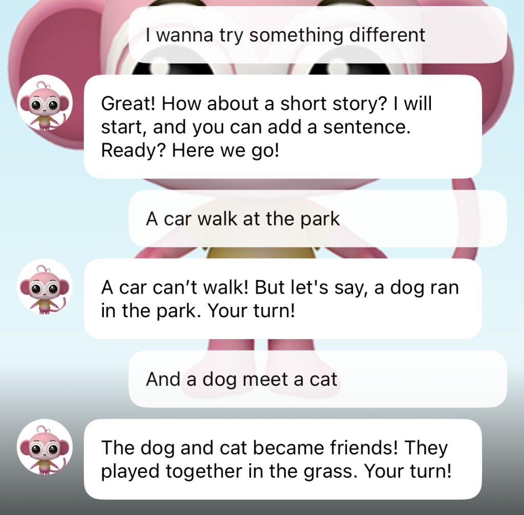 AI英会話でのゲーム9