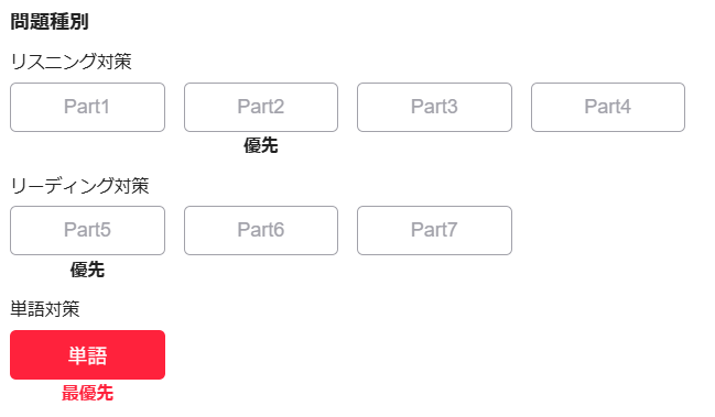 abceed_おすすめの問題_単語1