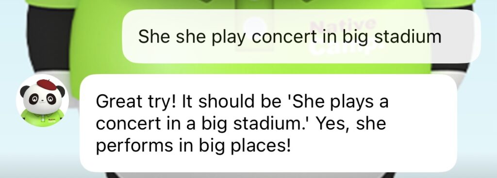 AI英会話フリ―トーク_ビリーアイリッシュ2